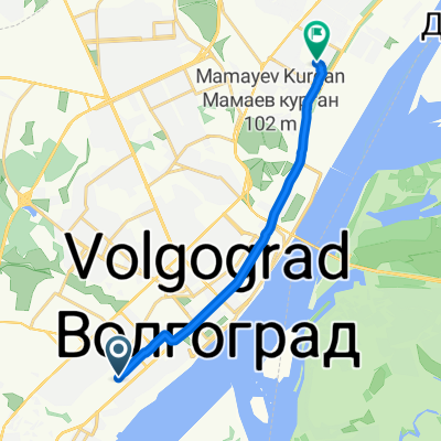 От Козловская улица 55в до Новоремесленная улица