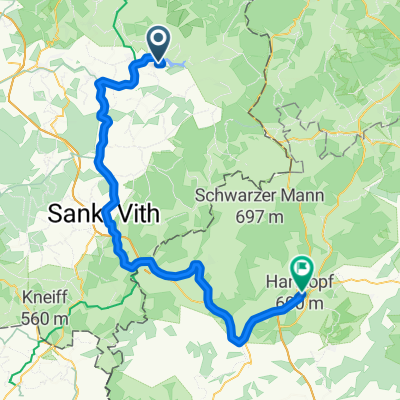 Seestraße, Bütgenbach nach Hahnplatz, Prüm