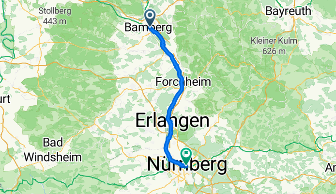 Bamberg - Nürnberg