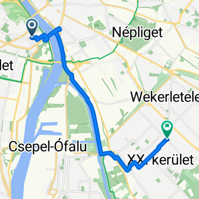 Lágymányosi utca, Budapest to Zalán utca, Budapest