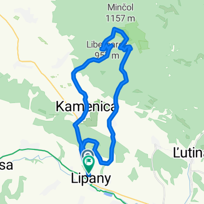 Námestie svätého Martina do Námestie svätého Martina