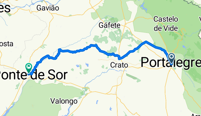 Portalegre - Ponte de Sôr