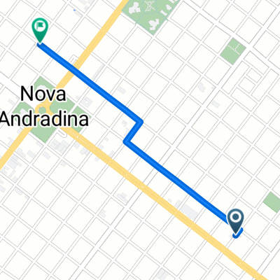 De Rua José Bernardes da Silveira a Rua João Teodoro Braga