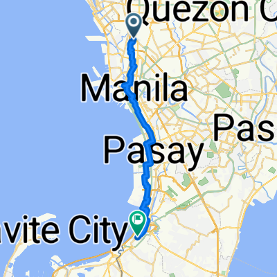 Route from Jose Abad Santos