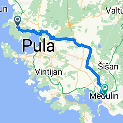 From Pula to Medulin