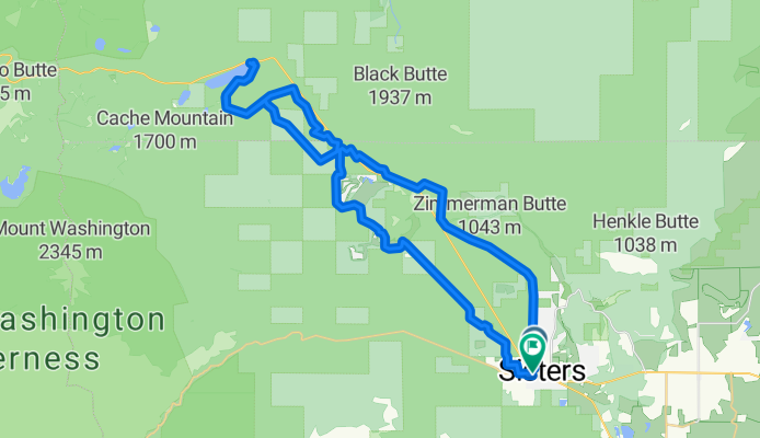 Sisters, Black Butte, Suttle Lake