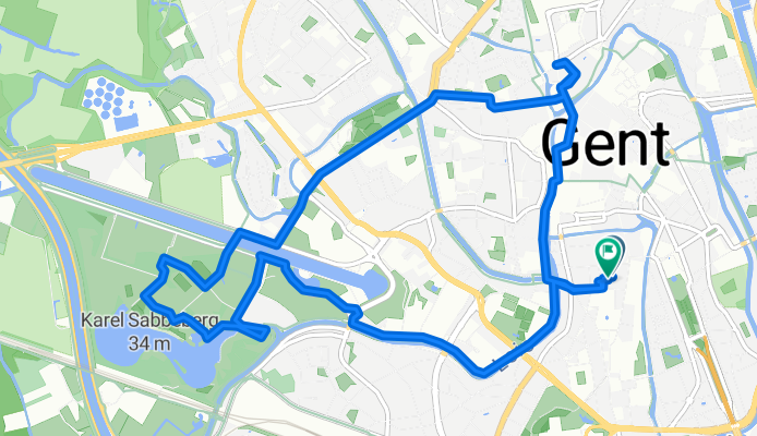 Jan-Baptist Guinardstraat, Ghent to Jan-Baptist Guinardstraat, Ghent