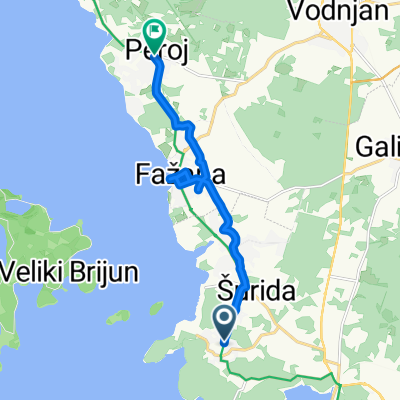 From Pula to Vodnjan