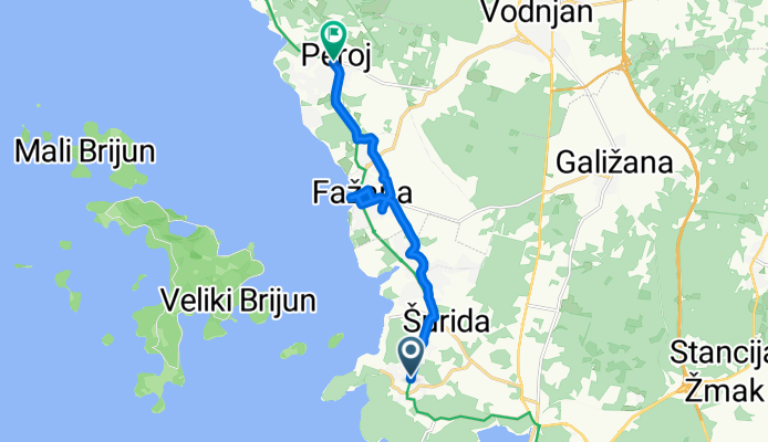 From Pula to Vodnjan