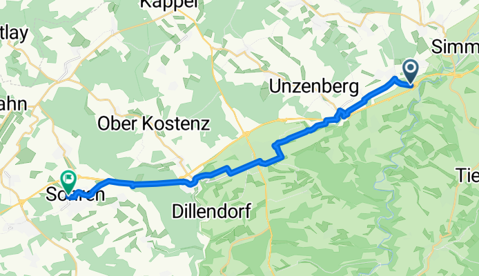 K 3, Ohlweiler nach Hangstraße, Sohren
