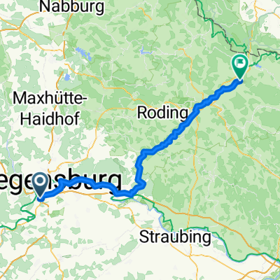 Von Großberg, Niedergebraching, Graßlfing, Matting, Hohengebraching, Neudorf, Seedorf, Poign, Oberirading, Hölkering bis Arnschwang