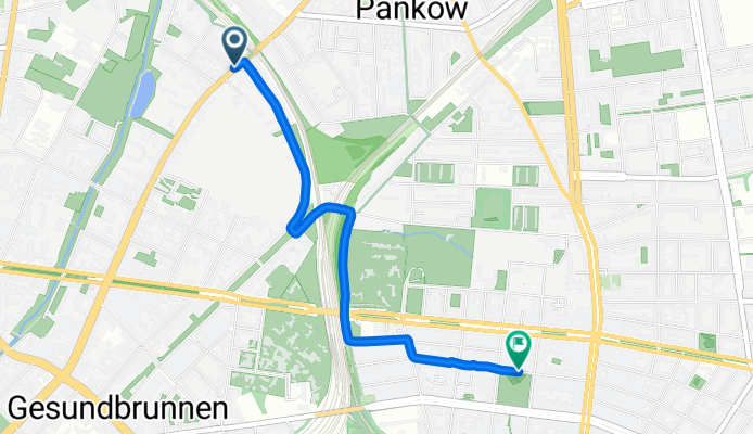 Kattegatstraße, Berlin to Paul-Robeson-Straße, Berlin