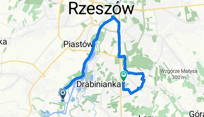 Zwięczyca, Rzeszów to Zimowit, Rzeszów
