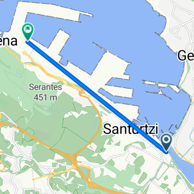 From Portugalete to Zierbena