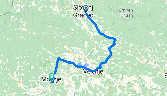 Slovenj Gradec - Mozirje