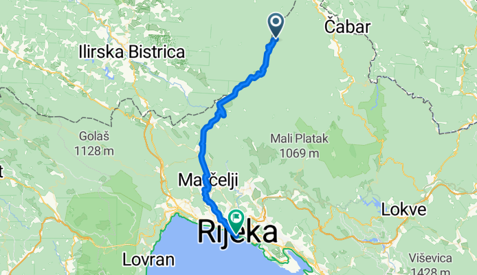 Klana - Drenova