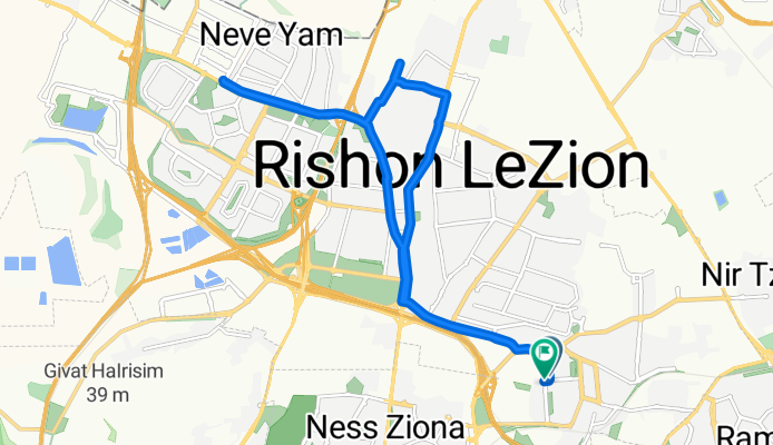 Route from יהלום