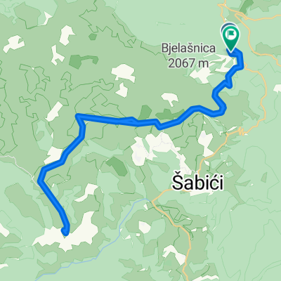 Route to Babin do, Sarajevo