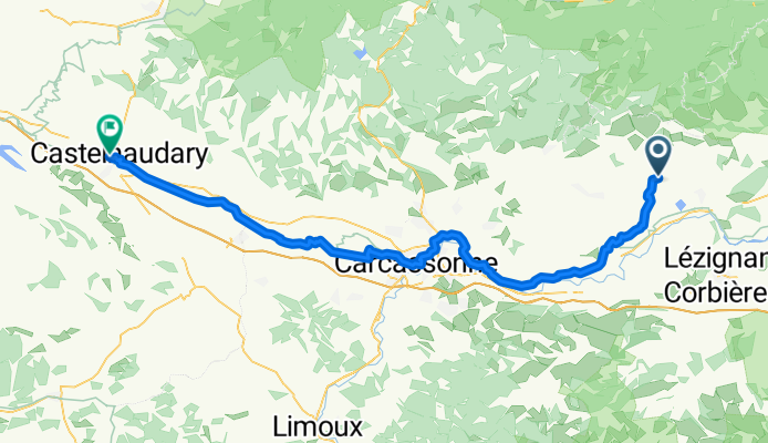 Rue Emile Pouytes nach Chemin des Fontanilles