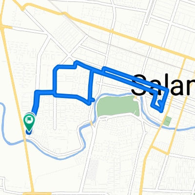 Calle Estancia de Mancera Sur, Salamanca a Calle Estancia de Mancera Sur, Salamanca