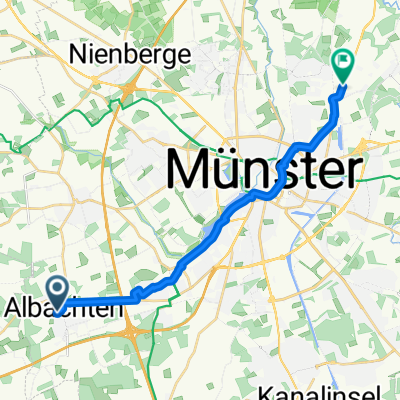 An der Beeke nach Rudolf-Diesel-Straße