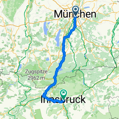 Innsbruck über Mittenwald