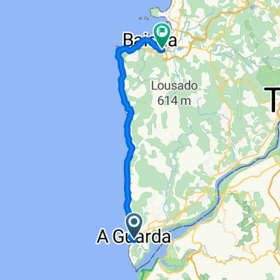 Rúa Concepción Arenal to Rúa das Areas