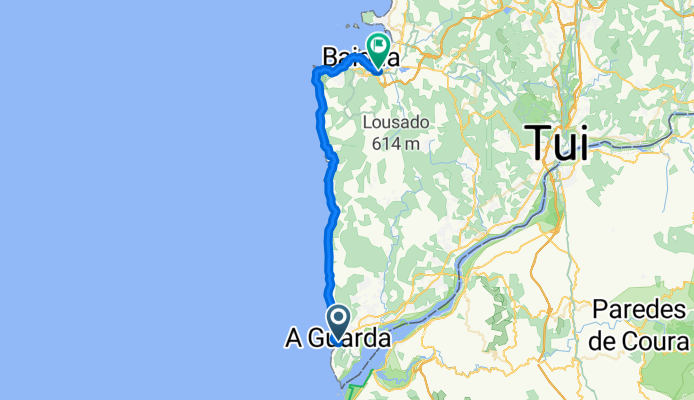 Rúa Concepción Arenal to Rúa das Areas