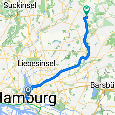 Heidi-Kabel-Platz, Hamburg nach Op de Elg, Hamburg