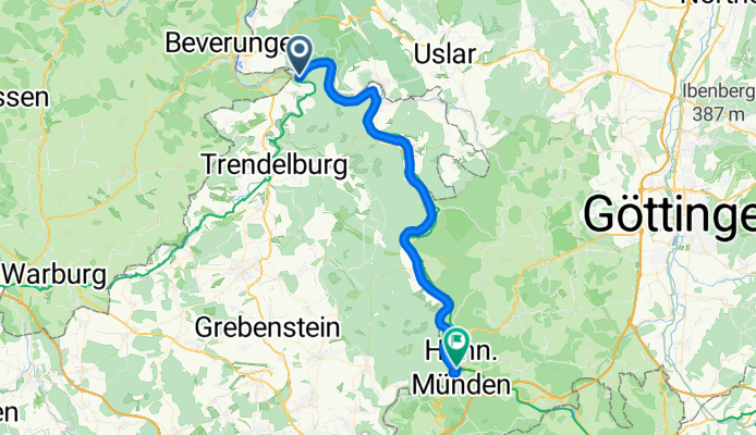 Bad Karlshafen - Hann. Münden
