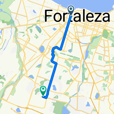 De Rua Barão do Rio Branco a Rua Zuleica Pontes