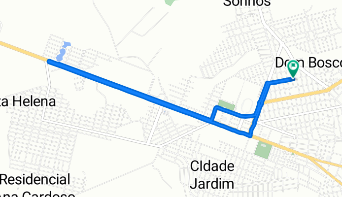 QD 60, Itumbiara a QD 60, Itumbiara