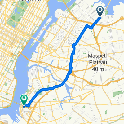 Hazen St, New York nach S Sixth St, New York