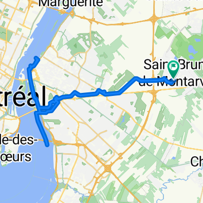 De Chemin de la Rabastalière Ouest à Chemin de la Rabastalière Ouest