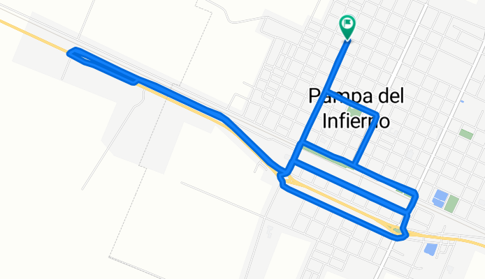 De Pampa del Infierno a Pampa del Infierno