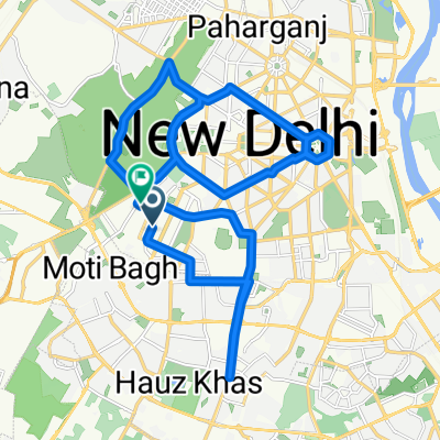 От Chandragupta Marg до Doctor Jose P Rizal Marg