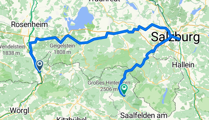Oberaudorf - Sankt Martin bei Lofer