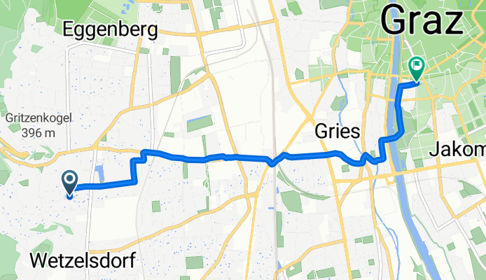 Josef-Posch-Straße, Graz nach Keesgasse, Graz
