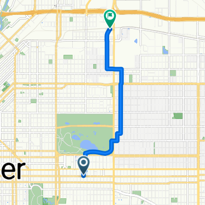40th and CO RTD station