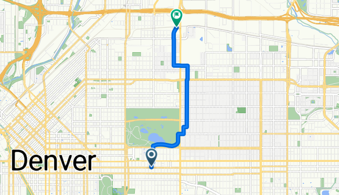 40th and CO RTD station
