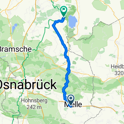 Wittenauer Straße, Melle nach Dümmerstraße, Damme