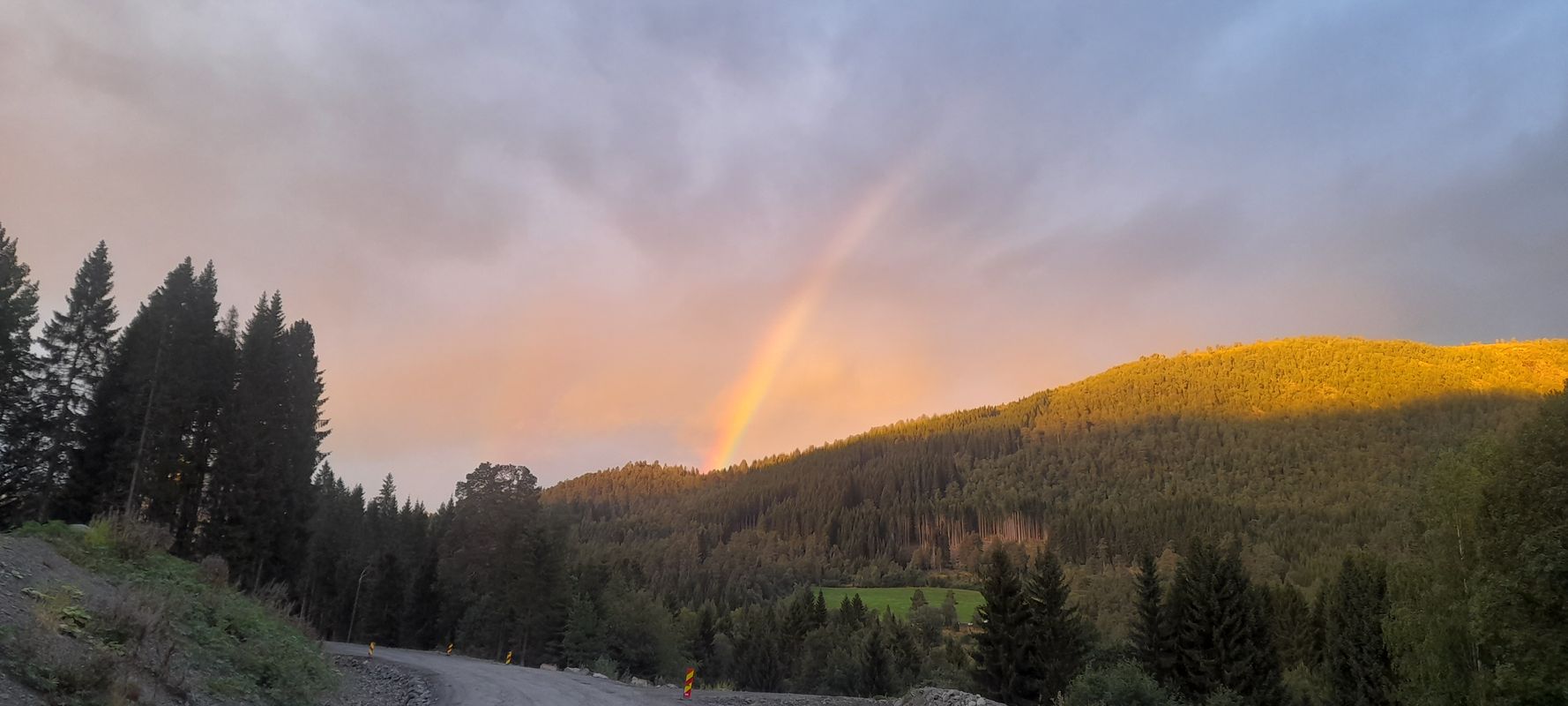 Bygdavegen nach Lievegen