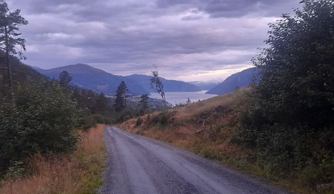 Photo 1 of the Bikemap route "Bygdavegen nach Lievegen"