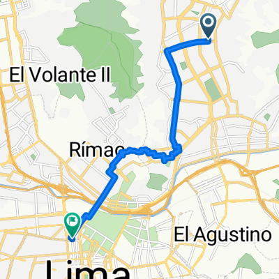 De Piedra Bigua a Jirón Ilo