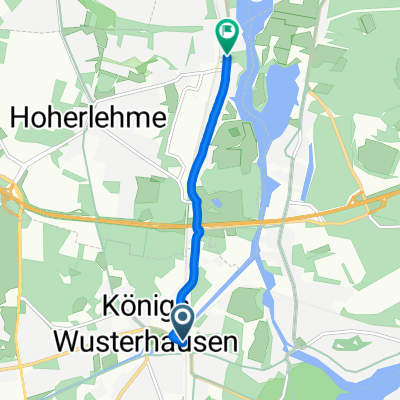 Bahnhofsvorplatz, Königs Wusterhausen nach Friedrich-Engels-Straße, Wildau