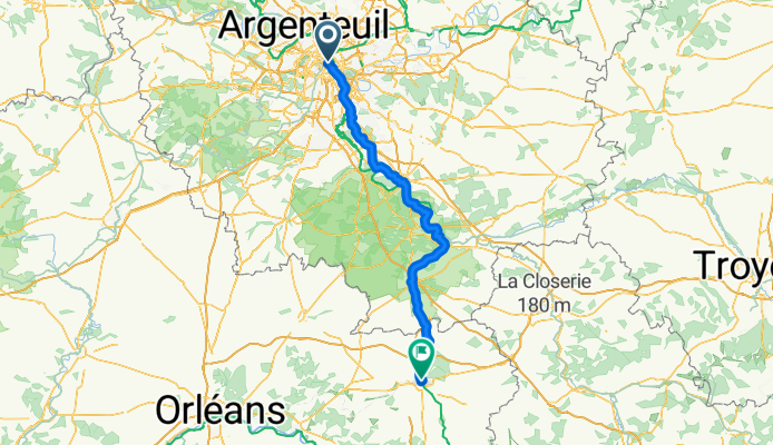 Paris - Chevillon-sur-Huillard