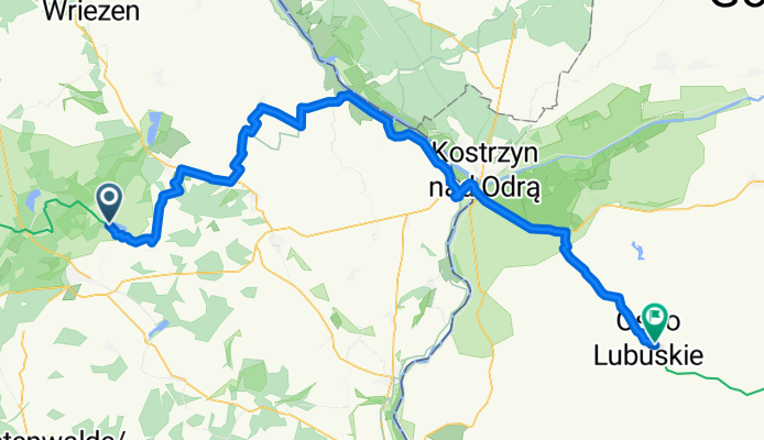 Müncheberg - Ośno Lubuskie