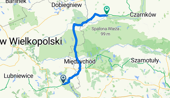 Pszczew - Wieleń