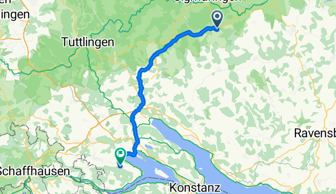 Hauptstraße, Krauchenwies nach Hegaustraße, Moos