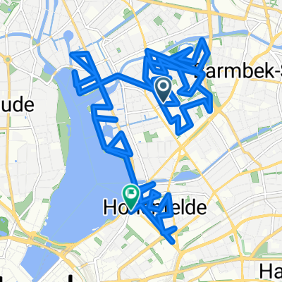 Beethovenstraße, Hamburg nach Sechslingspforte, Hamburg